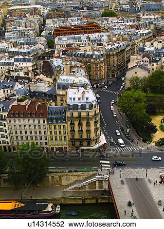 Paris as Seen from Notre Dame View Large Photo Image Stock Image - Paris as Seen from Notre Dame. Fotosearch