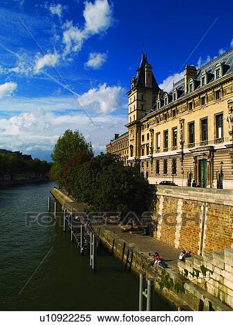 Port de Monteballo, River Seine, France View Large Photo Image Stock Photography - Port de Monteballo, River Seine, France. Fotosearch