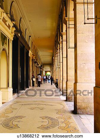 Rue de Castiglione pedestrian path View Large Photo Image Stock Image - Rue de Castiglione pedestrian path. Fotosearch