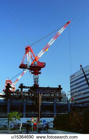 Construction crane View Large Photo Image Stock Image - Construction crane. Fotosearch