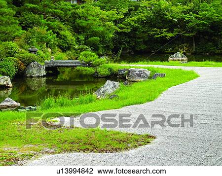 Garden in Tenryuji, Kyoto, Japan View Large Photo Image Stock Image - Garden in Tenryuji, Kyoto, Japan. Fotosearch