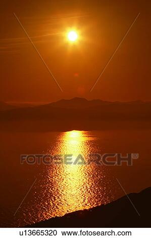 Sunset from the Summit of Mountain Hakodate, Hokkaido, Japan View Large Photo Image Stock Image - Sunset from the Summit of Mountain Hakodate, Hokkaido, Japan. Fotosearch