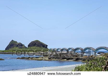 Arched Bridge at San Sian Tai, Taiwan View Large Photo Image Stock Photo - Arched Bridge at San Sian Tai, Taiwan. Fotosearch