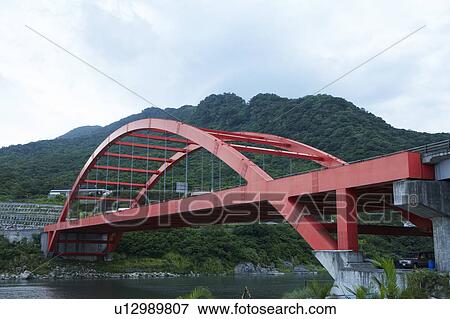 Stock Photo - Changhong Bridge, East Coast, Taiwan. Fotosearch