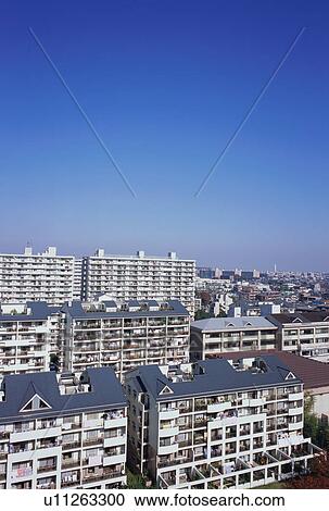 Stock Image - Apartment in Tokyo, Japan. Fotosearch