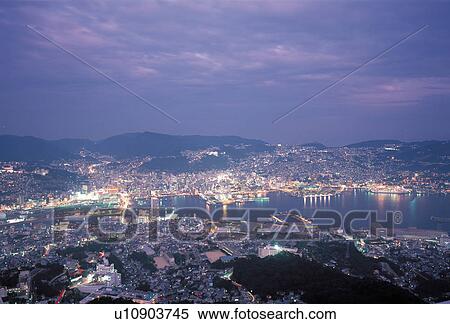 Stock Photography - Nagasaki City, Nagasaki Prefecture, Japan. Fotosearch