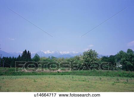 Stock Photo - Komagane, Nagano Prefecture, Japan. Fotosearch