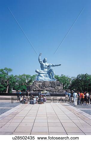 Nagasaki Peace Park, Nagasaki Prefecture, Japan View Large Photo Image Stock Photography - Nagasaki Peace Park, Nagasaki Prefecture, Japan. Fotosearch