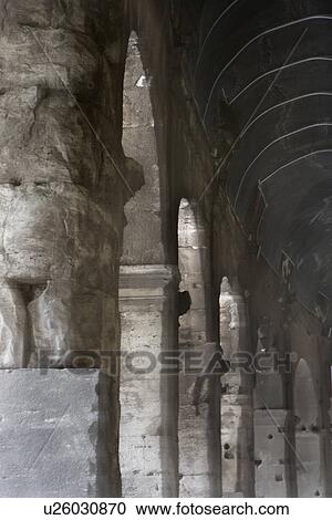 Arcades at the Coliseum in Rome, Italy. View Large Photo Image Stock Image - Arcades at the Coliseum in Rome, Italy.. Fotosearch