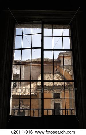 View from window in Rome, Italy. View Large Photo Image Stock Photograph - View from window in Rome, Italy.. Fotosearch