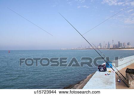 Picture - kuwait, city, town, view, fishing. Fotosearch