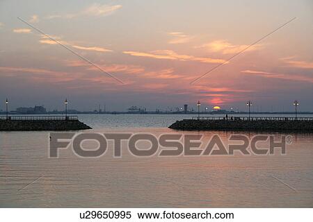 Stock Photography - kuwait, port, entrance, traditional, architecture. Fotosearch