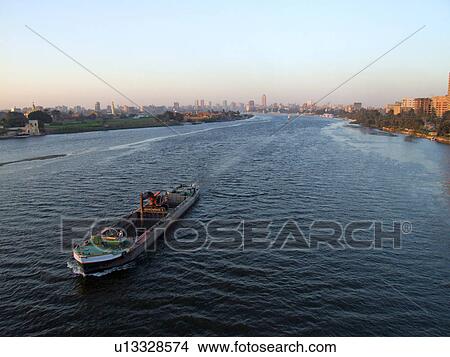 Picture - Egypt, Cairo, Cityscape, Nile. Fotosearch