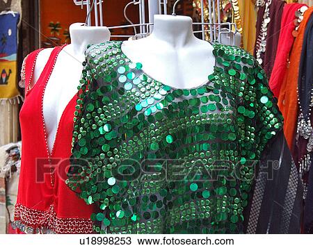 Stock Image - Egypt, Cairo, Khan, el-Khalili, Bazar. Fotosearch