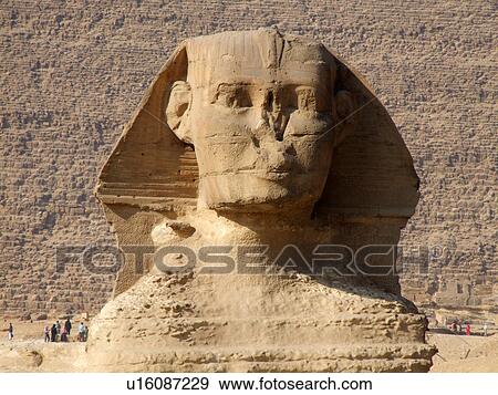 Stock Photo - Egypt, Giza, Pyramids, Sphinx. Fotosearch