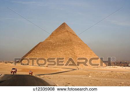 Stock Photo - Egypt, Giza, Pyramids. Fotosearch