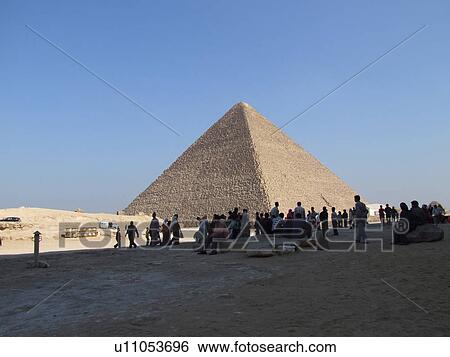 Stock Photograph - Egypt, Giza, Pyramids. Fotosearch