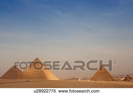 Egypt, Giza, Pyramids View Large Photo Image Stock Photography - Egypt, Giza, Pyramids. Fotosearch
