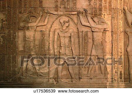 Stock Photo - Horis, Isis, egypt. Fotosearch