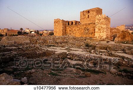 Stock Photograph - lebanon, liban, Byblos, middle, east. Fotosearch