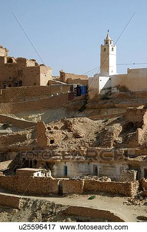 Chenini, Douiret, Tunis, Tunisia, arabic, country View Large Photo Image Stock Photo - Chenini, Douiret, Tunis, Tunisia, arabic, country. Fotosearch