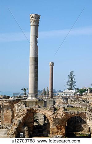 Stock Photo - Tunis, Tunisia, arabic, islam, Carthage, cartage, karthago. Fotosearch
