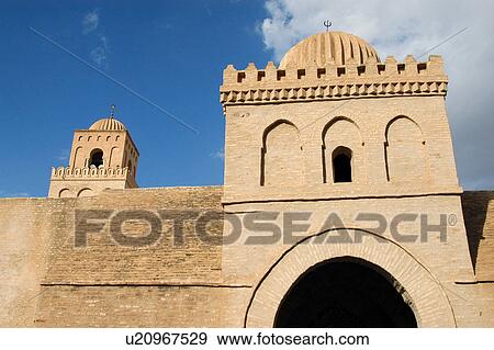 Stock Photo - Tunis, Tunisia, arabic, islam, Kairouen, Qairouen, SFAX. Fotosearch