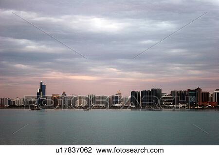dhabi, towers, creek, abu View Large Photo Image Stock Image - dhabi, towers, creek, abu. Fotosearch