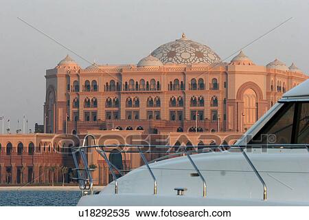 emirates, palace, abu, dhabi, boat View Large Photo Image Stock Photography - emirates, palace, abu, dhabi, boat. Fotosearch