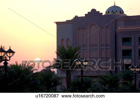 Stock Photo - governement, dhabi, shiekh, royalty, palace, abu. Fotosearch