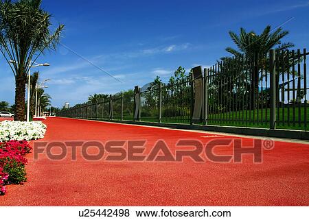 Stock Photo - landscape, scenery, countryside, land, abu, dhabi, park. Fotosearch