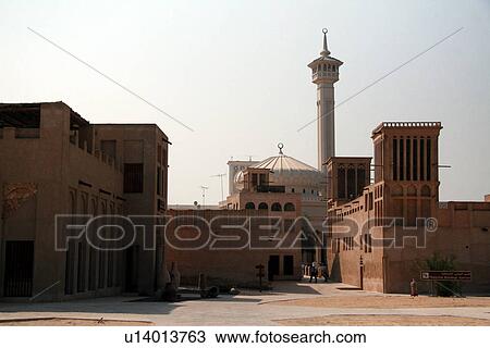 Stock Image - Dubai, bastakia. Fotosearch