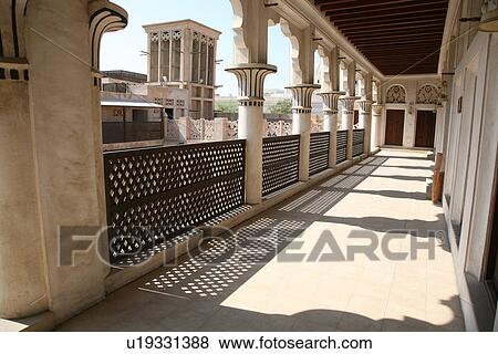 Stock Photo - dubai, bastakia. Fotosearch