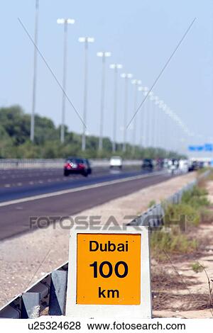 dubai, 100, km, kilometer, kilometre View Large Photo Image Stock Photo - dubai, 100, km, kilometer, kilometre. Fotosearch