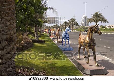 dubai, united, arab, emirates, horses, status View Large Photo Image Stock Photograph - dubai, united, arab, emirates, horses, status. Fotosearch