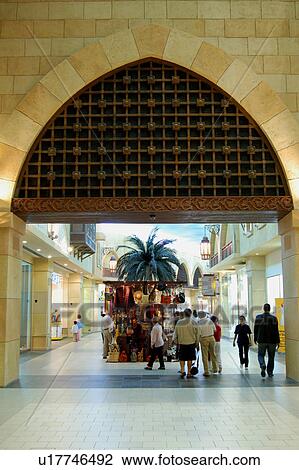 Stock Image - ibn, battuta, batutta, mall, dubai, jebel. Fotosearch