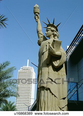 Stock Photo - world, trade, centre, center, dbai, WTC, liberty. Fotosearch