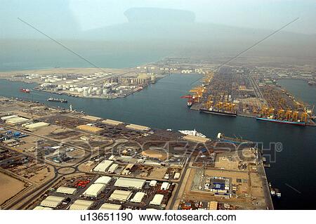 dubai, aerial, dubai, boat, ship, port, indutry View Large Photo Image Stock Image - dubai, aerial, dubai, boat, ship, port, indutry. Fotosearch