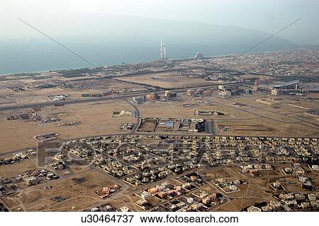 dubai, aerial, dubai, emirates, mall, interchange View Large Photo Image Stock Photo - dubai, aerial, dubai, emirates, mall, interchange. Fotosearch