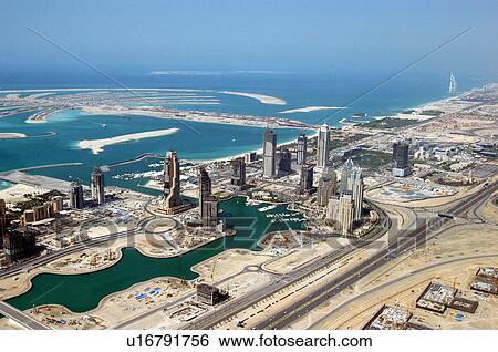 dubai, aerial, dubai, marina, port, plaisance, towers View Large Photo Image Stock Photograph - dubai, aerial, dubai, marina, port, plaisance, towers. Fotosearch