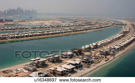 lifestyle, life, style, dubai, palm, island, villas View Large Photo Image Stock Photo - lifestyle, life, style, dubai, palm, island, villas. Fotosearch