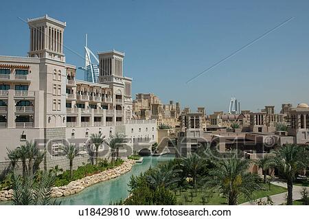 dubai, madinat, madina, jumeirah, UAE, Qasr View Large Photo Image Stock Image - dubai, madinat, madina, jumeirah, UAE, Qasr. Fotosearch