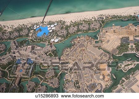 madinat, jumeirah, aerial, view, 2006 View Large Photo Image Stock Image - madinat, jumeirah, aerial, view, 2006. Fotosearch