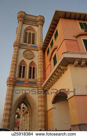 Picture - mercato, dubai, jumeirah, shopping, centre, mercatto, mall. Fotosearch