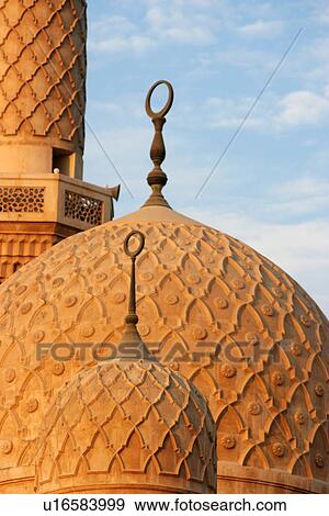 Stock Photo - mosque, jumeirah, dome, islamic, islam, prayer, dubai. Fotosearch