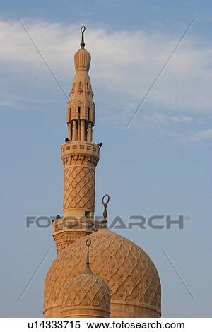 Stock Photography - mosque, jumeirah, dome, islamic, islam, prayer, dubai. Fotosearch