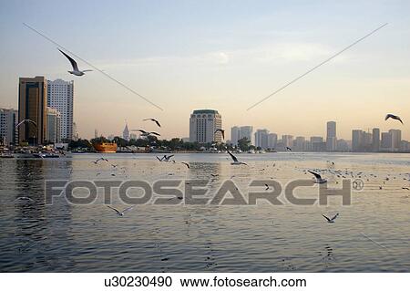 Stock Image - Country, Sharjah, UAE, Arabic. Fotosearch