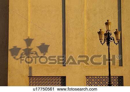 lamp, Country, street, Sharjah, UAE, shadow, Arabic View Large Photo Image Stock Image - lamp, Country, street, Sharjah, UAE, shadow, Arabic. Fotosearch