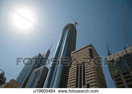 Picture - dubai, shiekh, zayed, road. Fotosearch