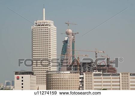 Stock Photo - dubai, shiekh, zayed, road. Fotosearch